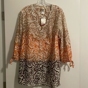 3x just my size 100% cotton top.